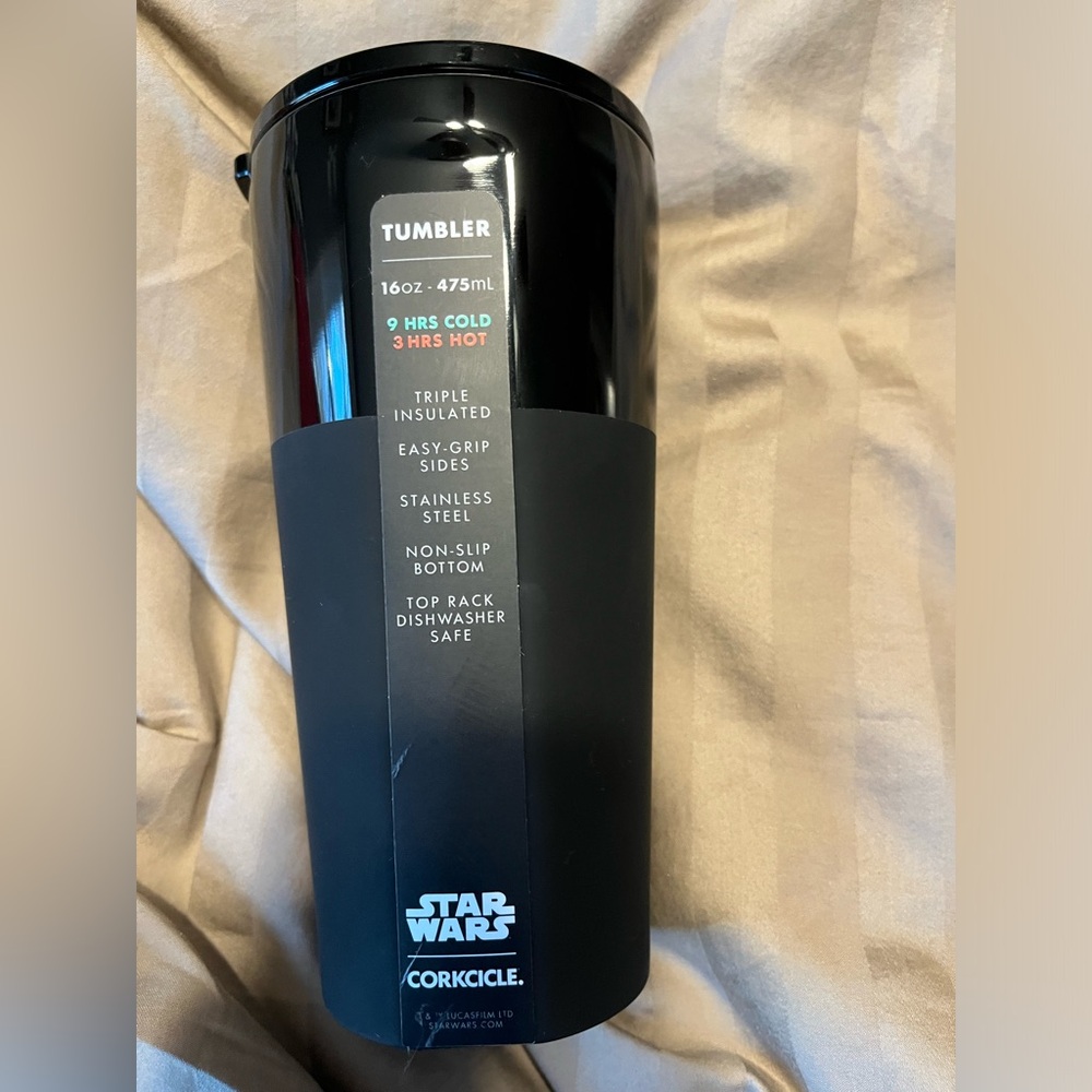 New Corkcicle 16 oz stainless steel cup